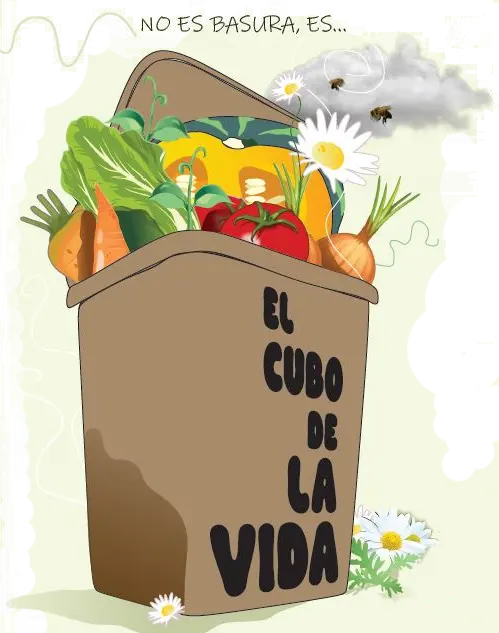 No es basura, es el cubo de la vida