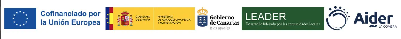 Unión Europea, Gobierno de España, Gobierno de Canarias, Leader y Aider
